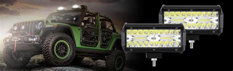 YEEGO DIRECT 4 Inch LED Light Bar LED Light Pods Off Road Lights Spot