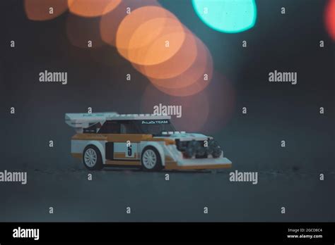 Lego car audi quattro wrc Stock Photo - Alamy