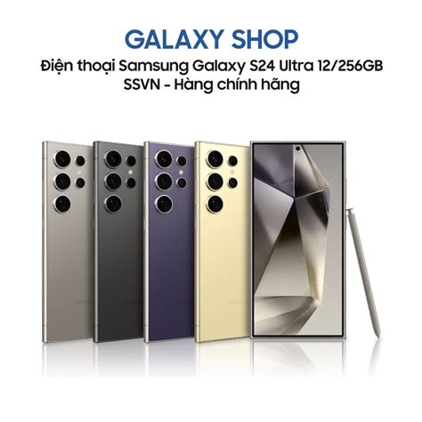 Điện thoại Samsung Galaxy S24 Ultra 12 256GB CHÍNH HÃNG Nguyên seal