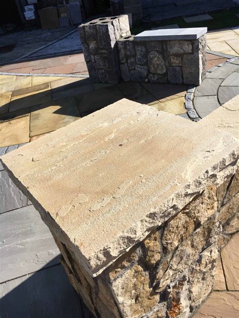 Sandstone Wall Caps And Pier Caps Manor Stone Yard