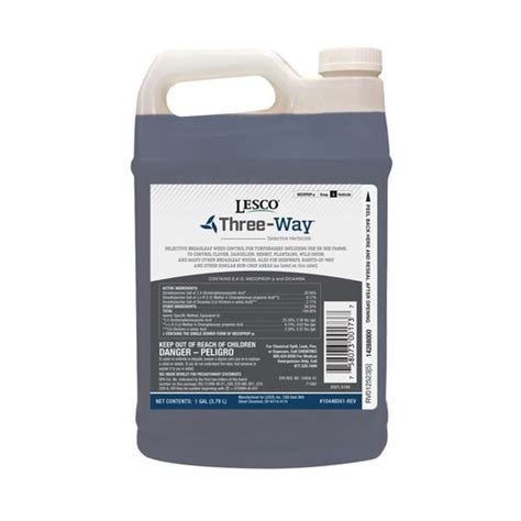 Lesco Three Way Selective Post Emergent Liquid Herbicid Siteone