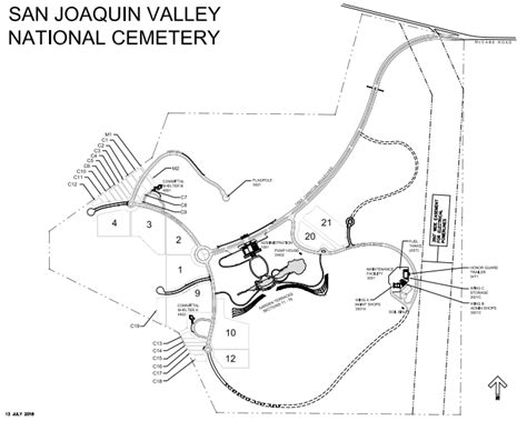 San Joaquin Valley National Cemetery Map Connie Celestina