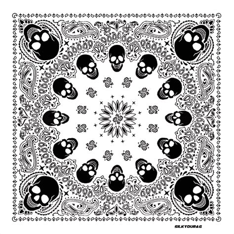 Sugar Skull Bandana