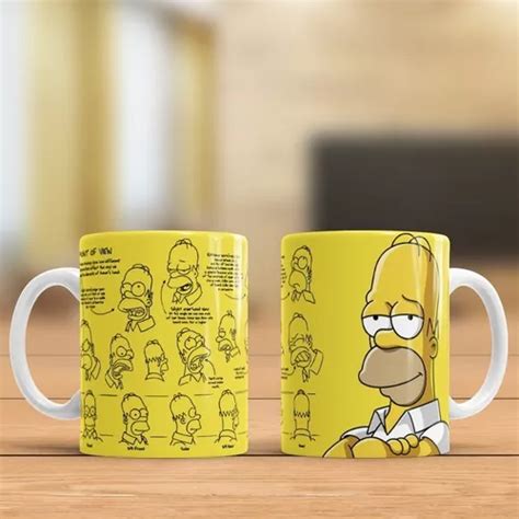 Plantillas Para Sublimar Tazas Los Simpson Cuotas Sin Interés