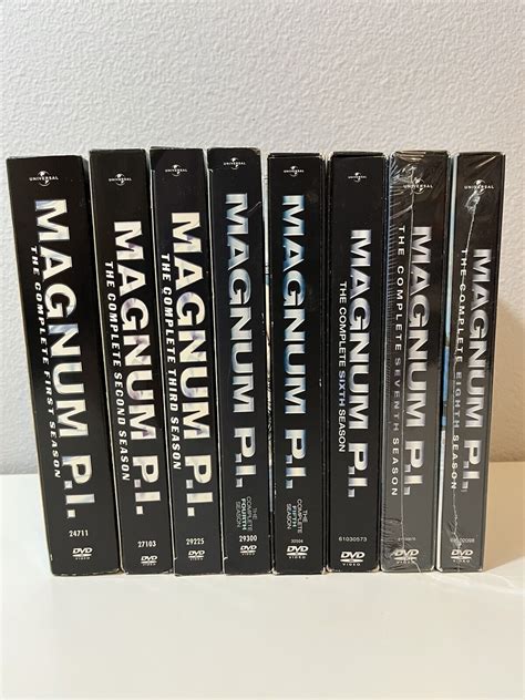 Mavin Magnum Pi Complete Series Tom Selleck Season 1 2 3 4 5 6 7 8