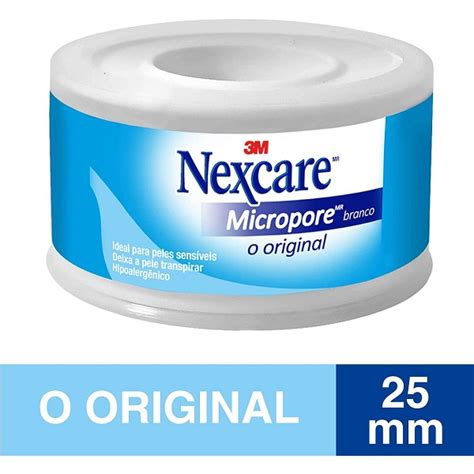 Fita Micropore Nexcare Branco Mm X M M Starhouse Mega Store