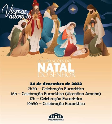 Natal E Ano Novo Par Quia Sagrada Fam Lia Sjc Sp