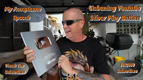 Silver Play Button Unboxing K Subscriber Special Thank You