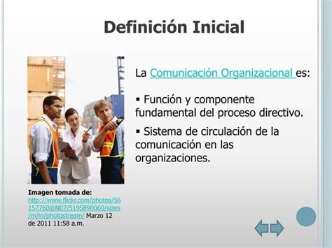 Diapositivas Comunicaci N Organizacional Ppt