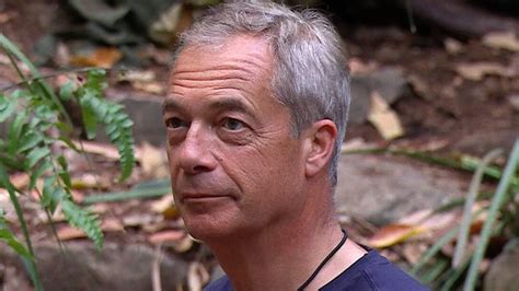 Itv Im A Celebrity Star Admits To Being Friends With Nigel Farage In