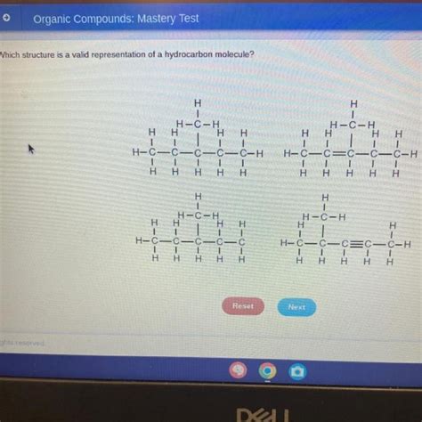 [free] Which Structure Is A Valid Representation Of A Hydrocarbon Molecule