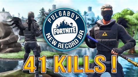 RECORD BRASILEIRO FORTNITE 41 KILLS SOLO SQUAD YouTube