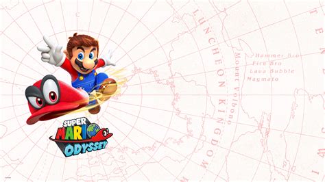 Super mario odyssey pc wallpaper - turbofod