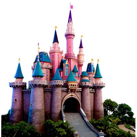 Download Majestic Disney Castle Png 05242024