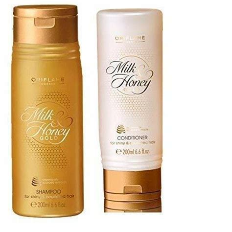 Oriflame Milk And Honey Gold Shampoo And Conditioner Pack Of 2 200 Ml