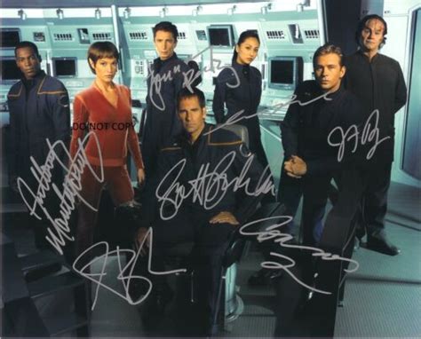 Star Trek Enterprise Cast Signed Autographed Signed 8x10 Reprint