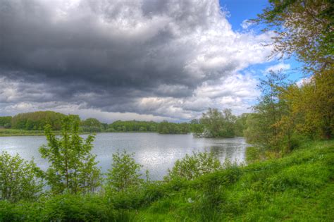 Wallpaper Light Lake Water Clouds Canon Germany Landscape