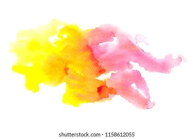 Watercolor Texture Stains On Whitepaper Stock Illustration 2066975255