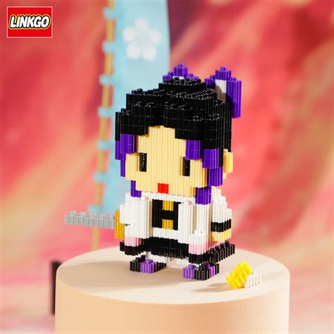 Japan Anime Kamado Tanjirou Nezuko Sword Zenitsu Connection Magic Mini Bricks Toys Building