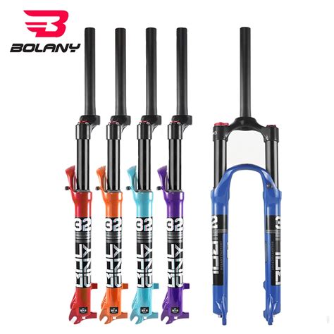 Bolany Garfo De Suspens O A Ar De Bicicleta Magnesium Alloy Locked