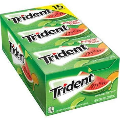 Trident Gum Watermelon Twist 15 14stk Sho2