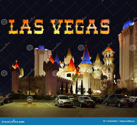 Famous Las Vegas Strip, Attractions, Boulevard, Night, Nevada, USA ...