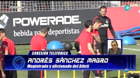 Andrés Sánchez Magro Vamos a ganar en Milán porque hay una corriente