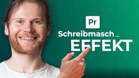 Schreibmaschinen Effekt In Premiere Pro Unter 1 Minute YouTube