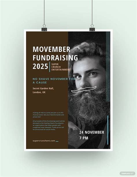 Free Fundraising Poster Templates Editable And Printable