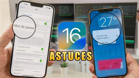 iOS 16 Astuces fonctions cachées