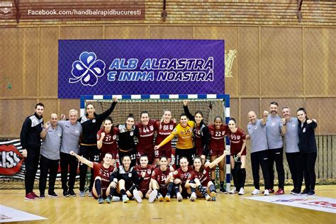 Liga Florilor Rapidul Nu A F Cut Concesii Br Ilei Handbal Mania