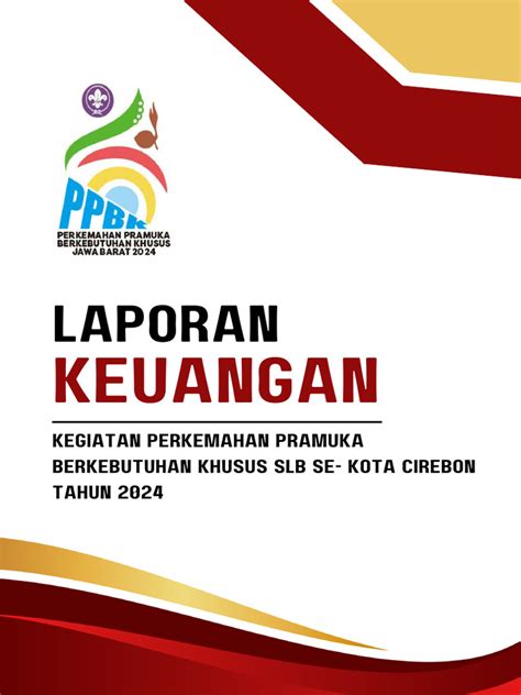 Sampul Laporan Keuangan Merah Dan Emas Tebal Modern Geometris Pdf