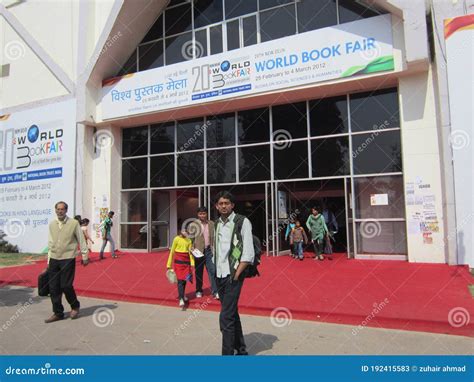 A View of World Book Fair 2012 in Delhi India Editorial Stock Photo - Image of akbars, hindu ...