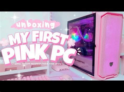 unboxing my first pink gaming pc! : r/GamingGirlsetup