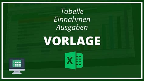 Tabelle Einnahmen Ausgaben Vorlage Excel