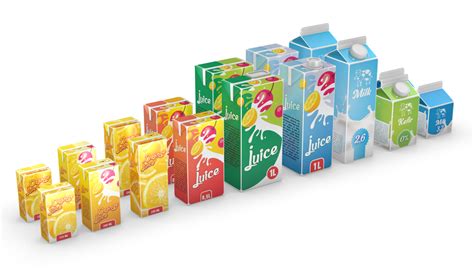 Drink Cartons Shapes — Boxshot News