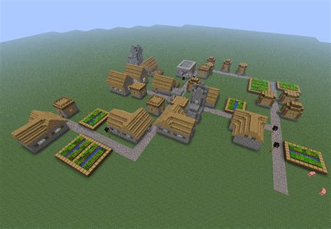 Awesome Npc Village Minecraft Map