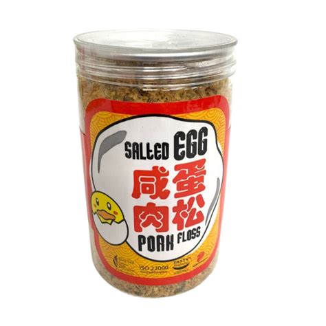 Fragrance Salted Egg Crispy Pork Floss 190g Thai Pantry