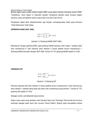 Gerbang logika | PDF