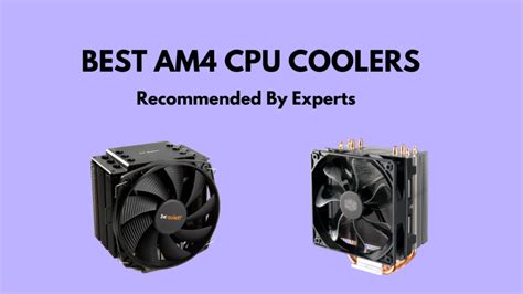 7 Best AM4 CPU Coolers [Reviewed and Rated: 2022]