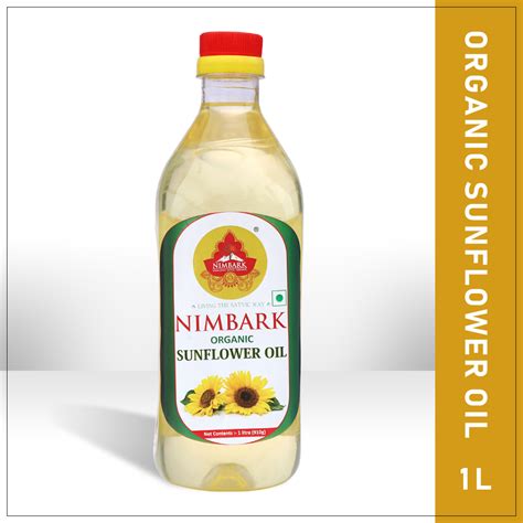 Nimbark Organic Sunflower Oil 1ltr Sunflower Oil Price