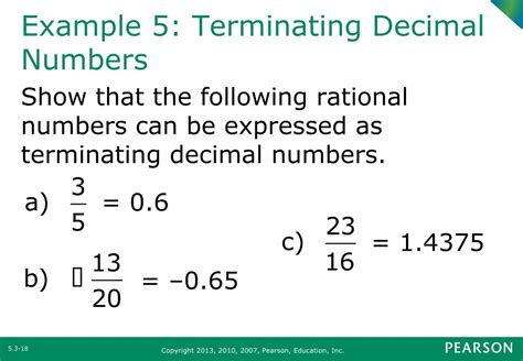 PPT Section 5 3 The Rational Numbers PowerPoint Presentation Free