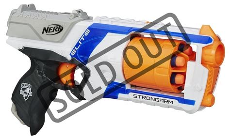 NERF N STRIKE Strongarm pistole s bubnovým zásobníkem Stavebnice hry cz