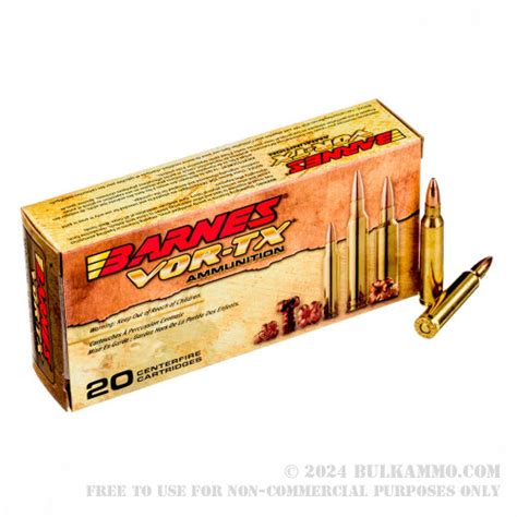 500 Rounds Of Bulk 223 Ammo By Barnes 55gr Tsx