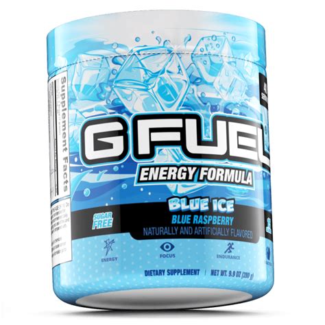 G FUEL Energy Formula | Blue Ice Tub | Antioxidant Complex