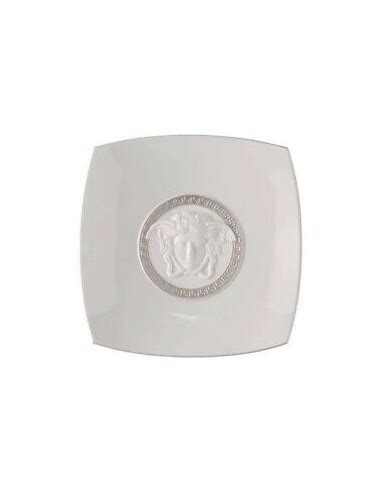 Versace Svuotatasche Gorgona Platino Colore Bianco Ambiente Soggiorno