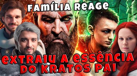 Fam Lia Reage Rap Do Kratos E Atreus God Of War N S Somos Deuses