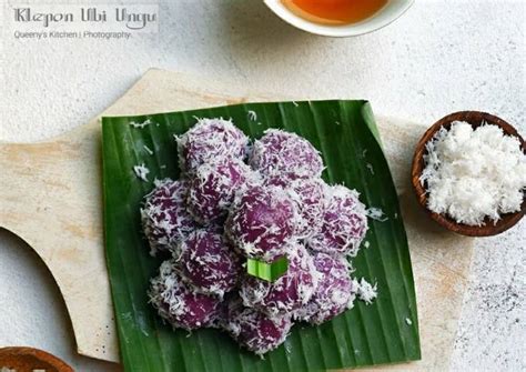 Resep Klepon Ubi Ungu Oleh Nony Queeny Cookpad