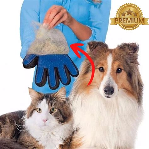 Luva Pet Escova Tira Remove Pelo Cachorro Gato Magnética Dog Shopee