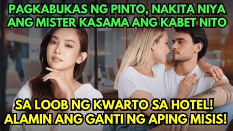 PAGKABUKAS NG PINTO NAKITA NIYA ANG MISTER KASAMA ANG KABET NITO SA